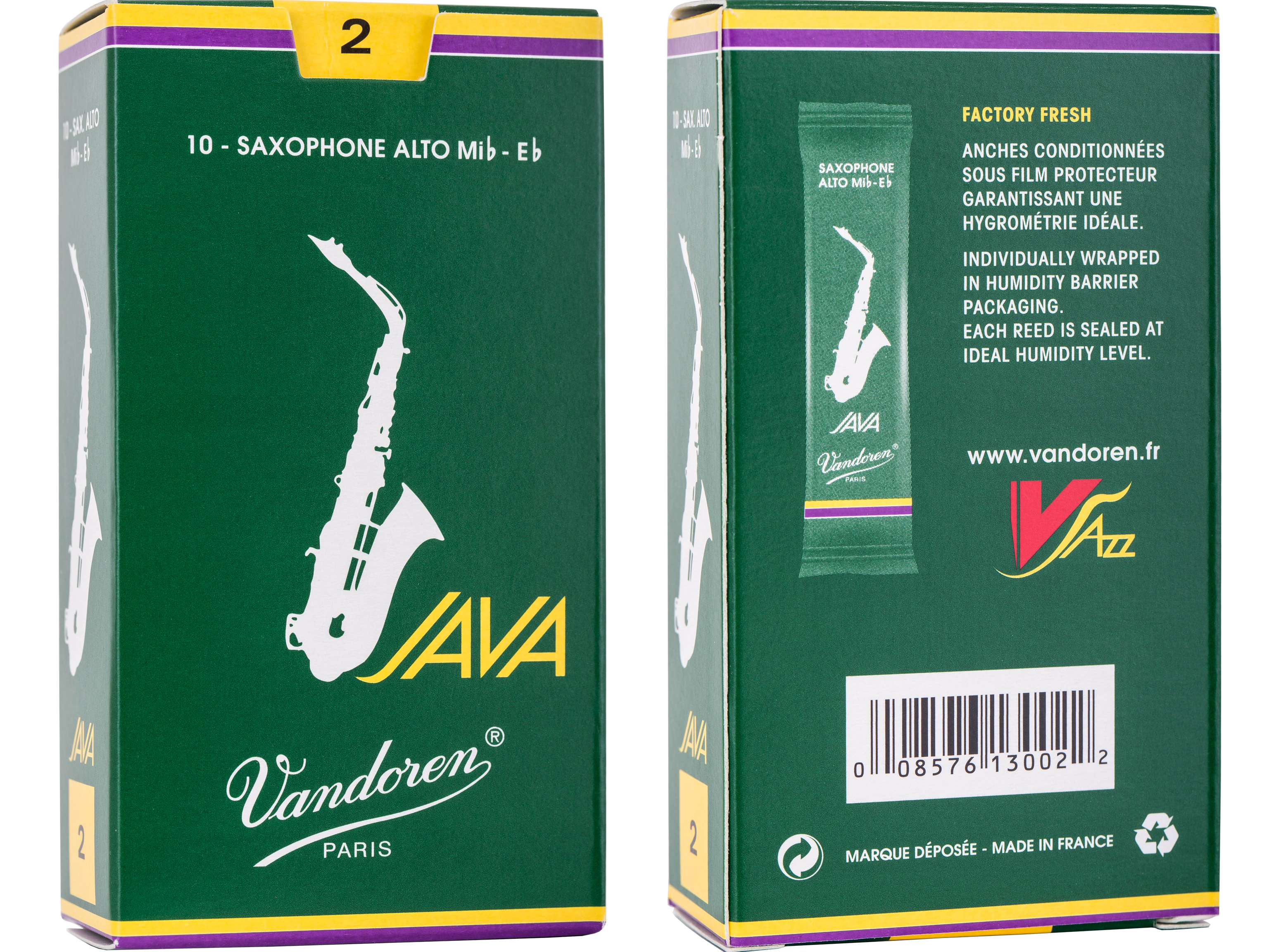 Vandoren Saxophonblatt Java Alt 2