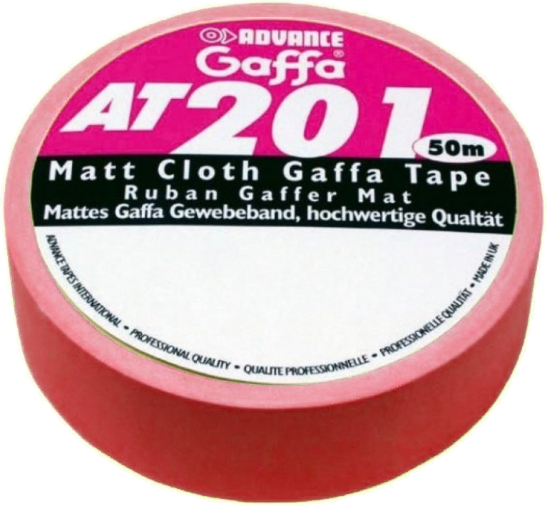Advance AT201 Gaffa Tape rot 19mm x 25m
