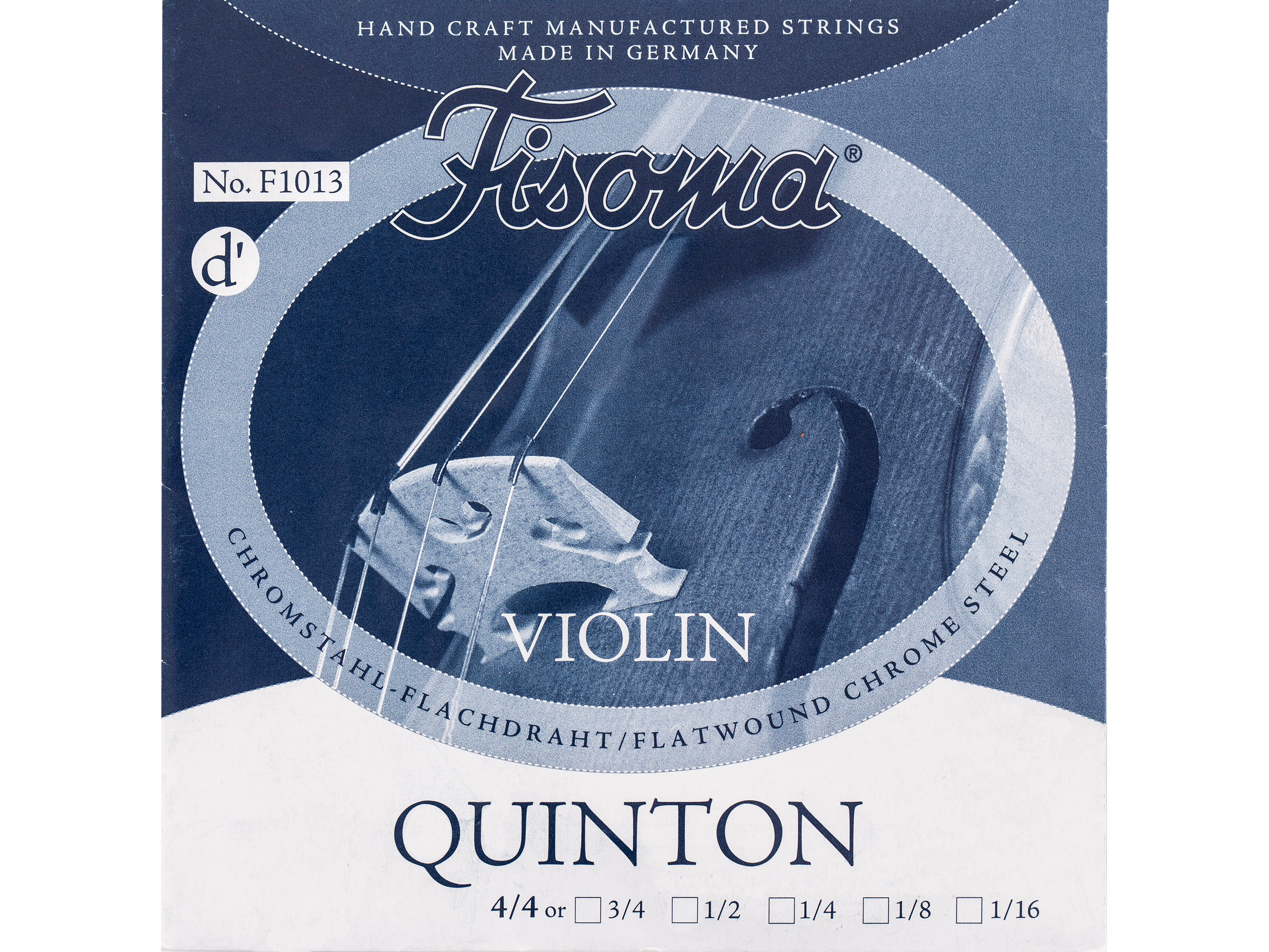 Lenzner F1013 d` Violinsaite 1/4 Fisoma Quinton