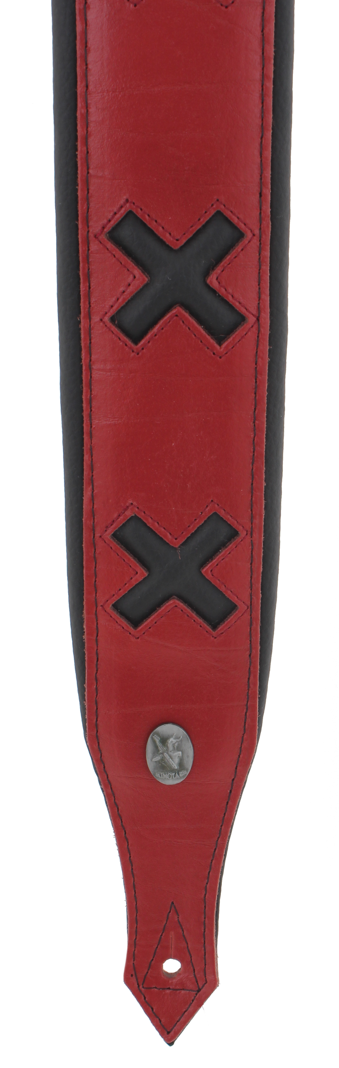 Minotaur Coat of arms red Gitarrengurt