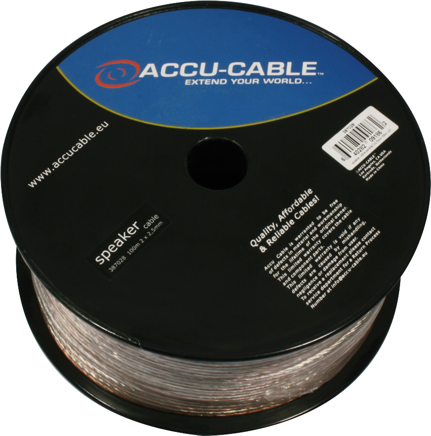 ADJ Accu Cable AC-SC2-2,5/100R-T