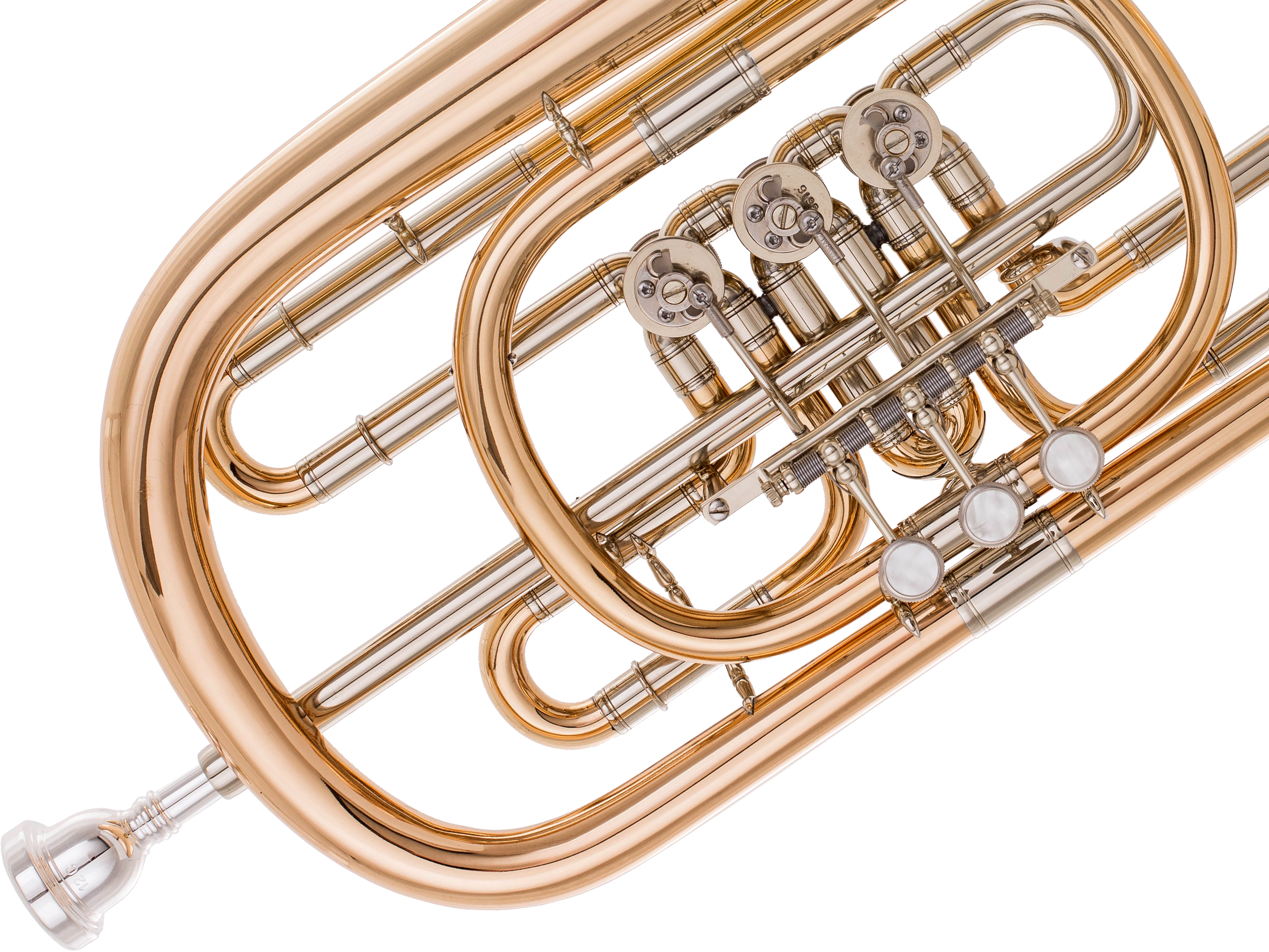Dotzauer 3060 Basstrompete Goldmessing