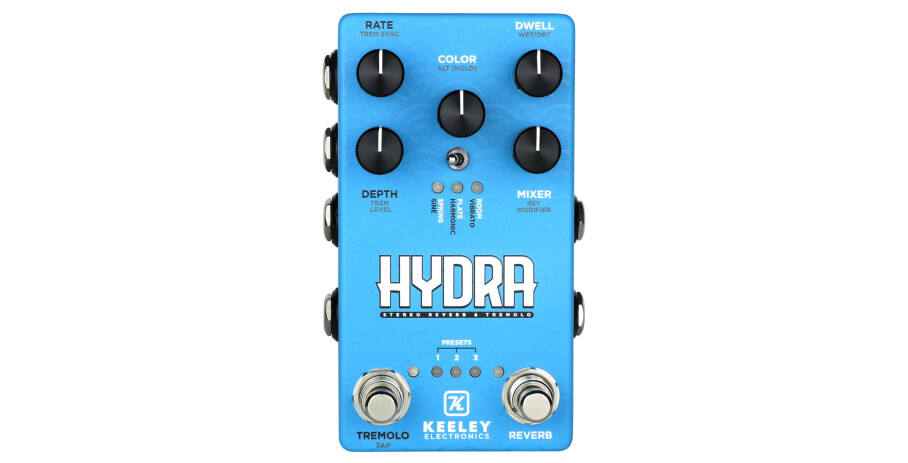 Keeley Hydra Stereo Reverb / Tremolo