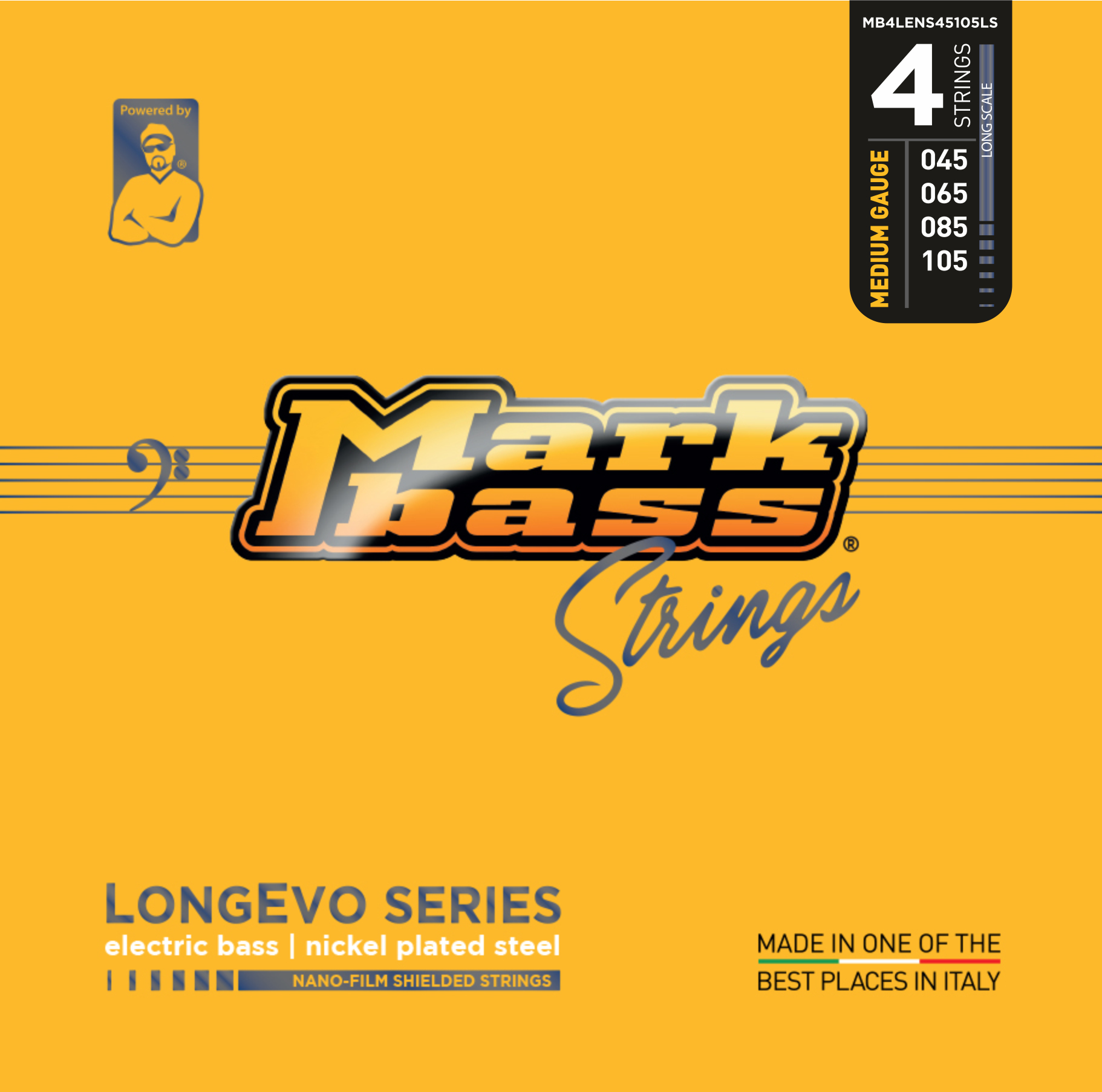 Markbass Longevo 4s Saitensatz E-Bass 045-105