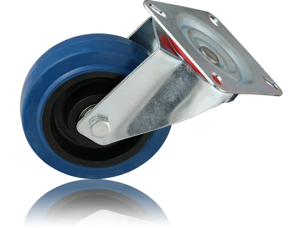 Mwave Blue Wheel Basic 100 mm ohne Bremse