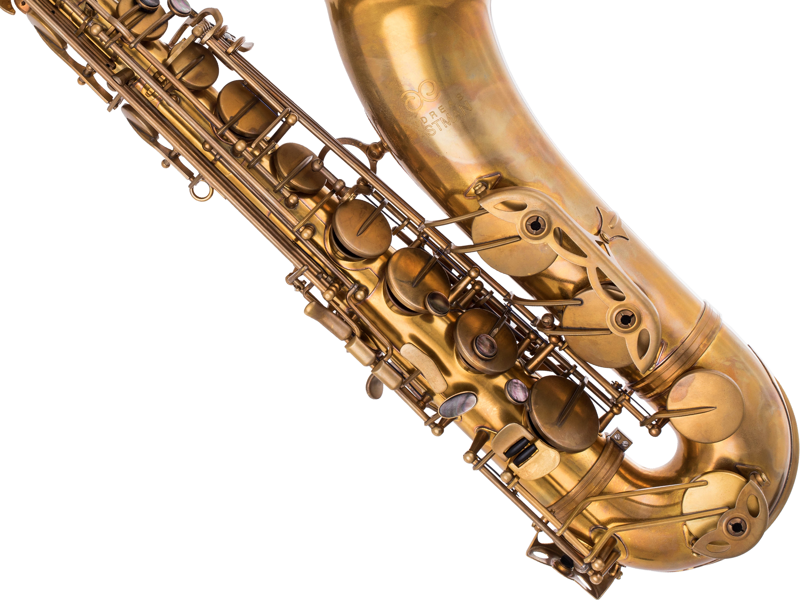Eastman ETS652RL Tenorsaxophon Aged Unlacquered Brass Finish