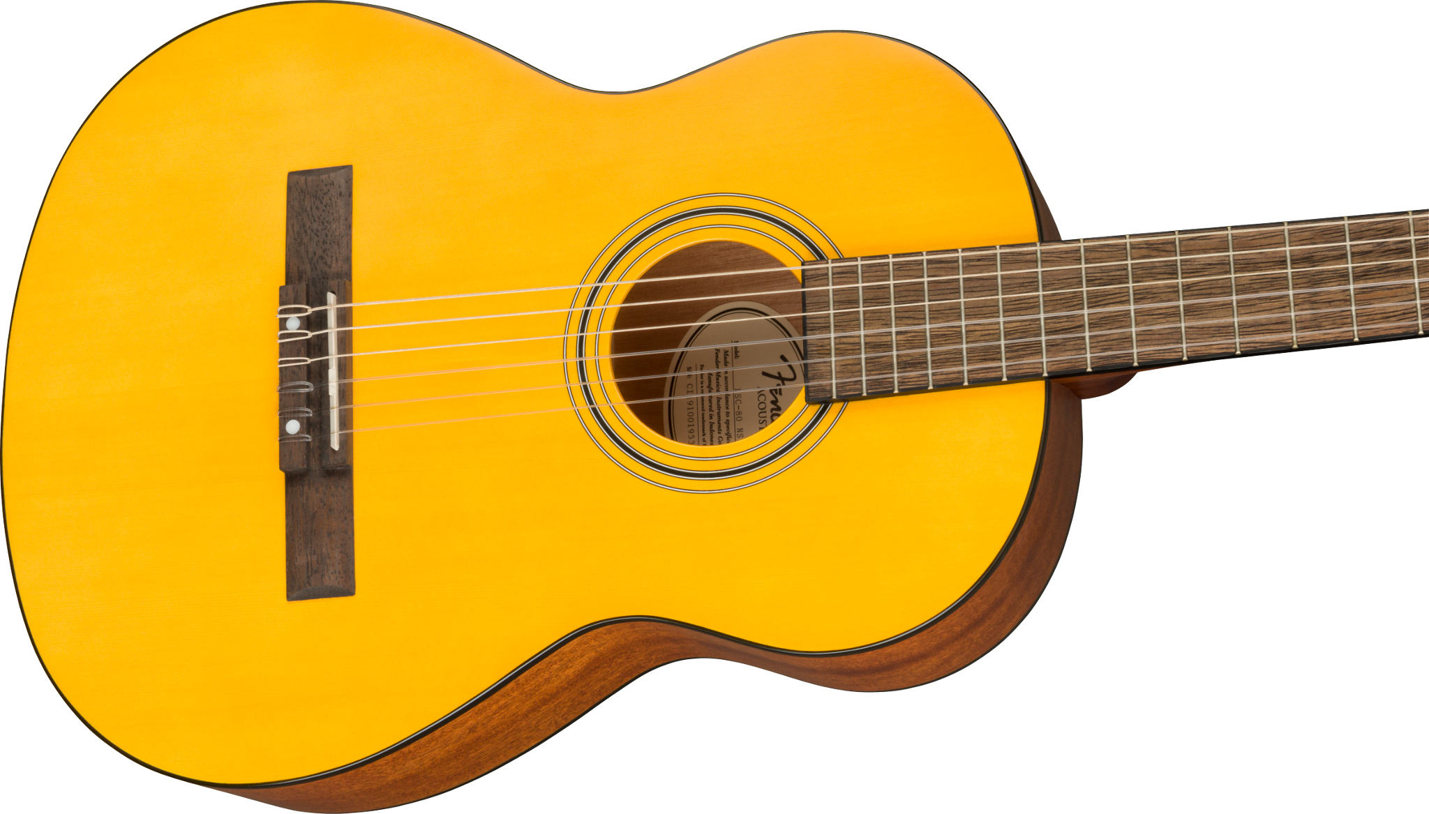 Fender ESC80 Klassikgitarre 3/4