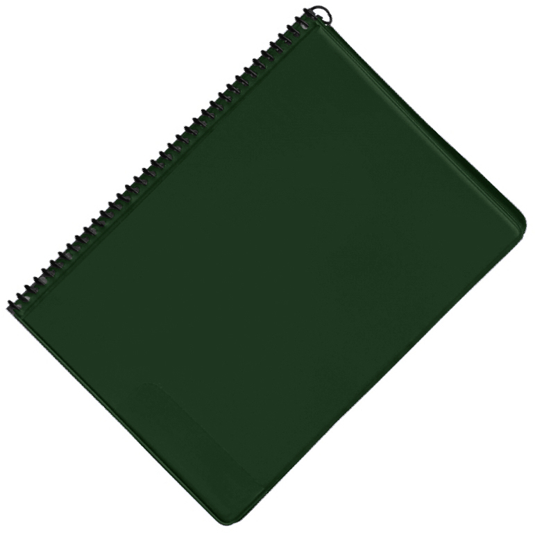 Star Marschmappe 145 / 25 Taschen grün 14x19 cm hoch
