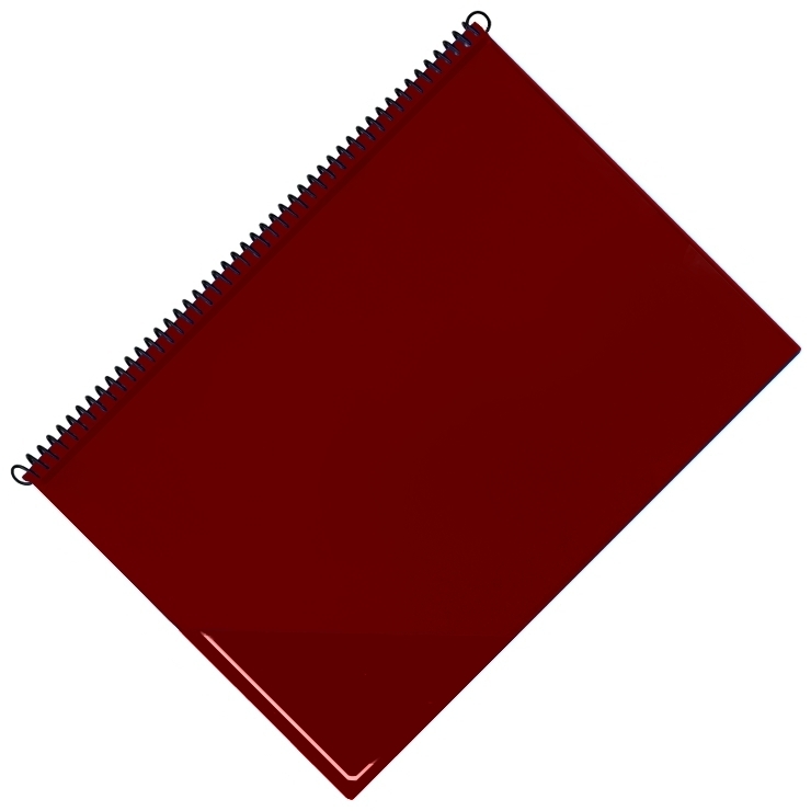 Star Notenmappe 662a / 20 Taschen rot DIN A4 hoch