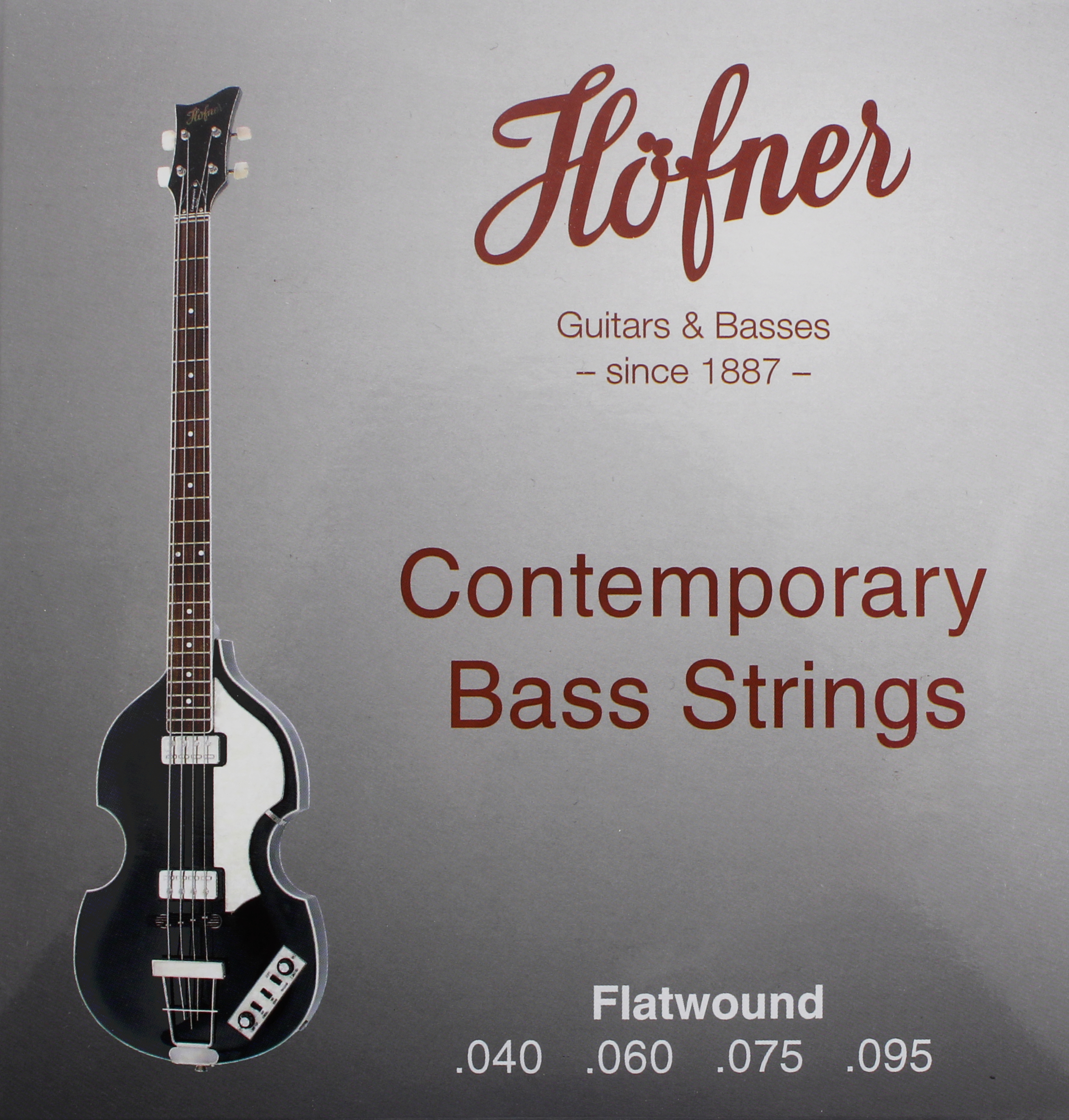 Höfner HCT1133B Basssaitensatz Shortscale Flatwound