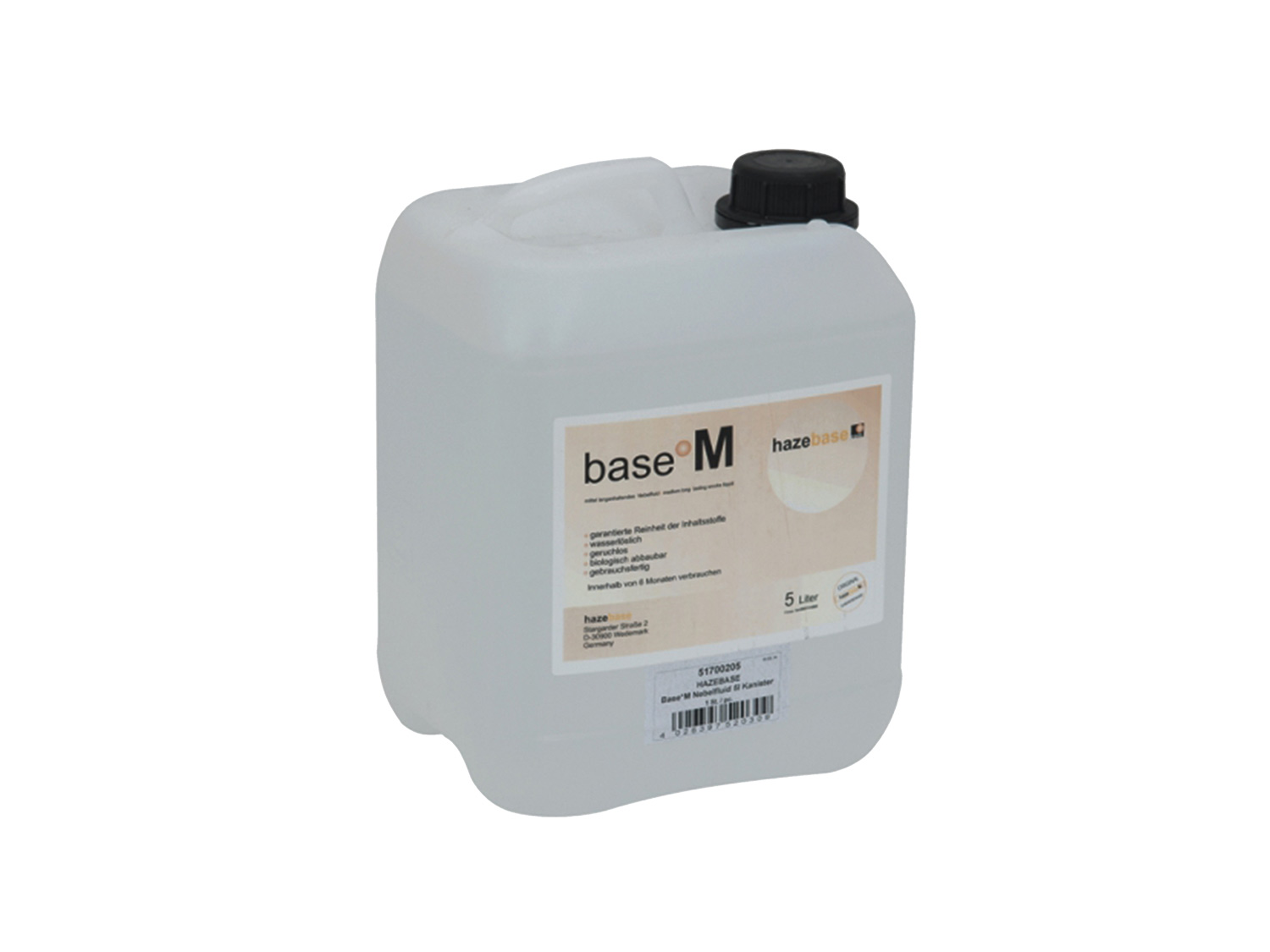 Hazebase base M Nebelfluid 5l