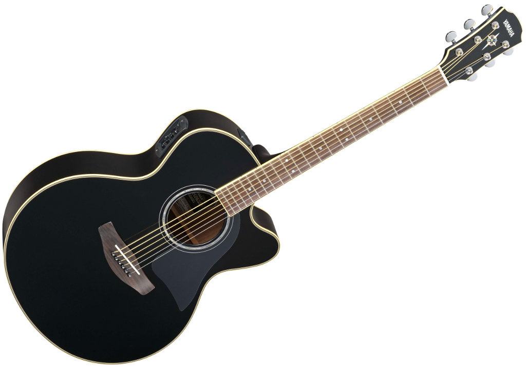 Yamaha CPX700II BL Westerngitarre schwarz
