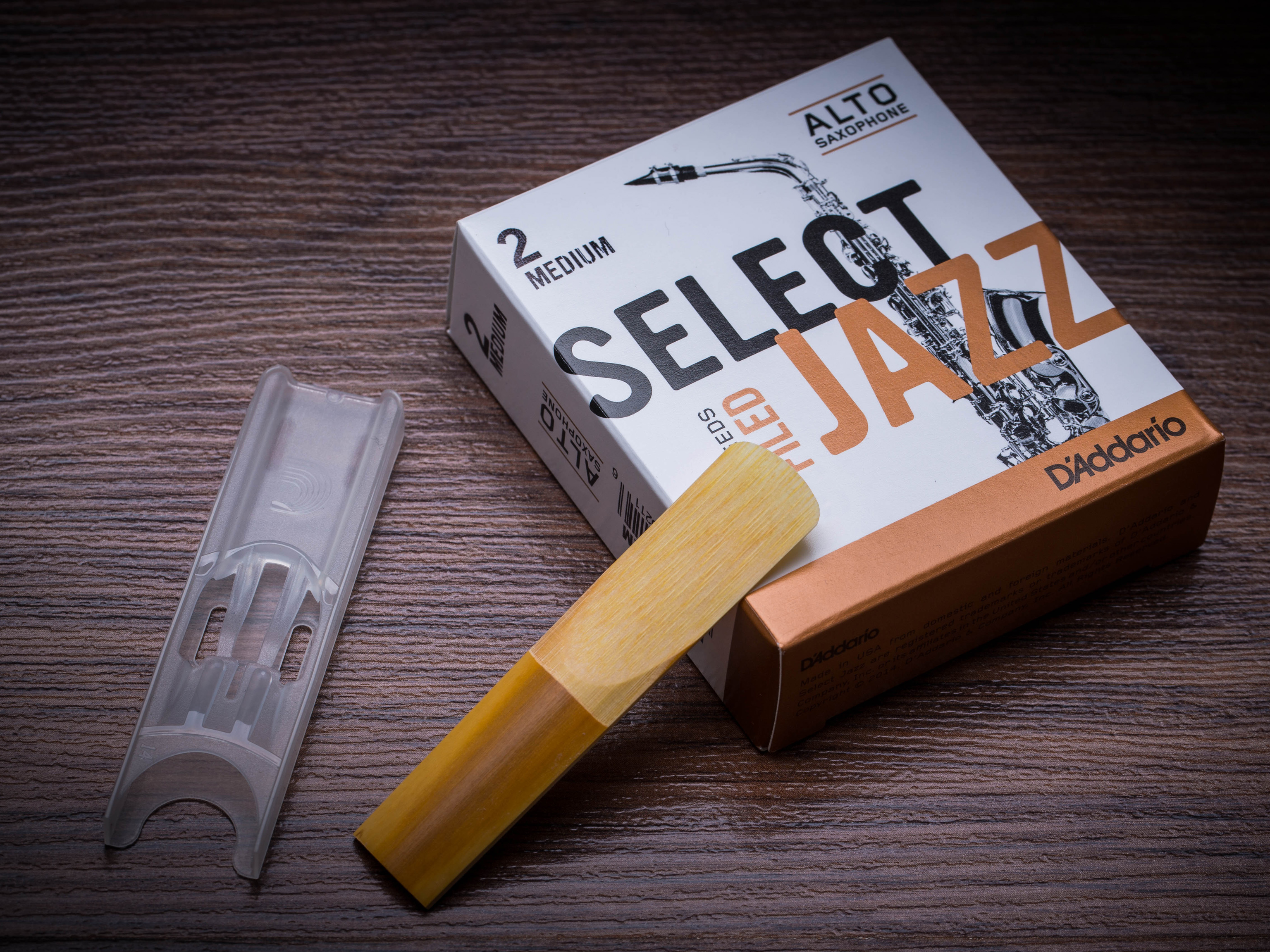 Daddario Saxophonblatt Select Jazz Alt 2M filed