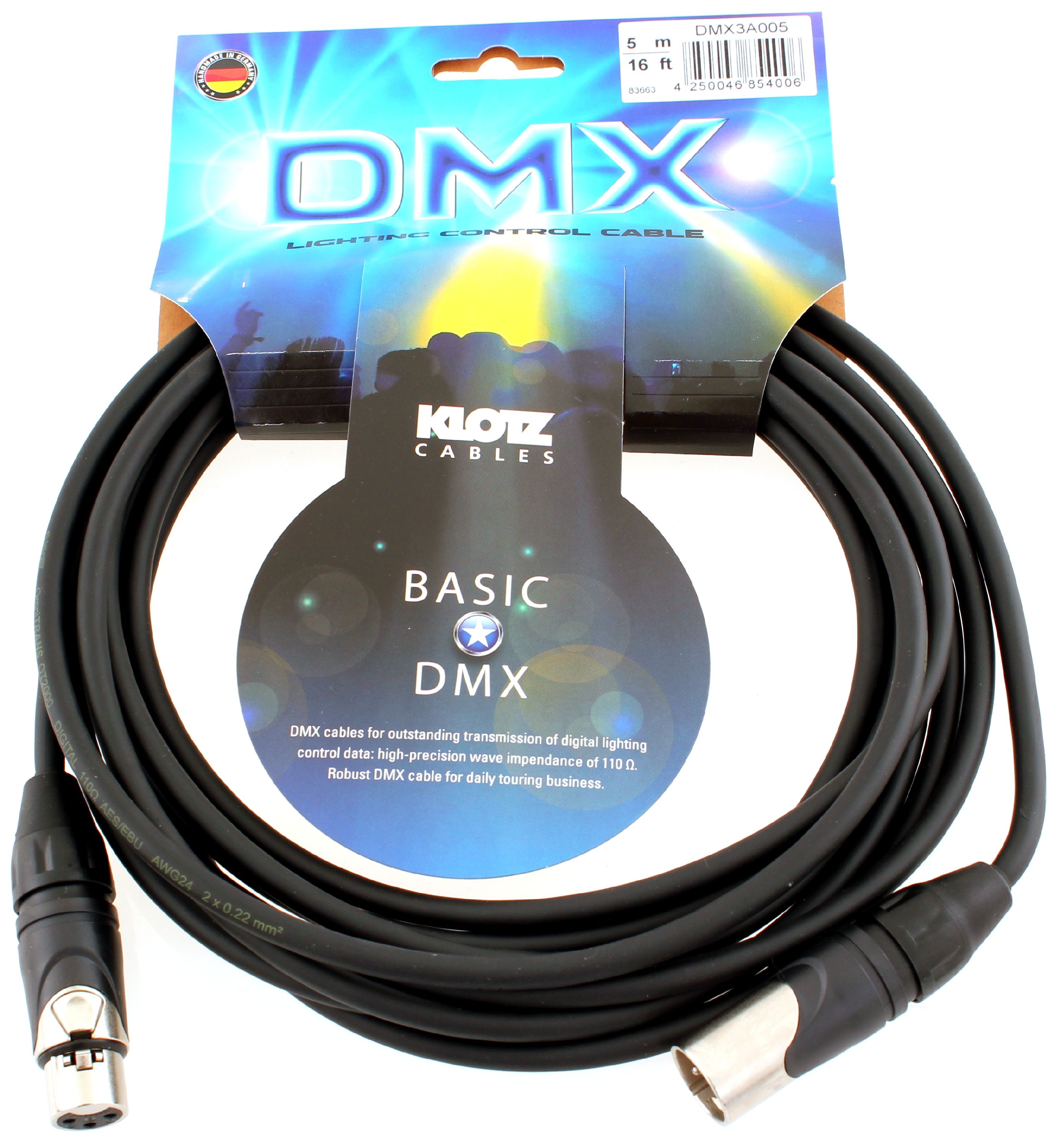 Klotz DMX3A005