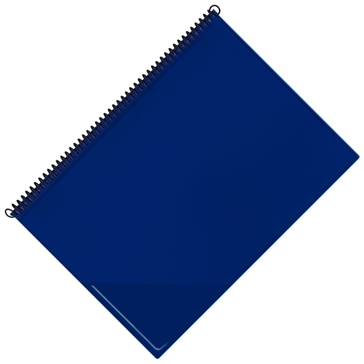 Star Notenmappe 662a / 25 Taschen blau DIN A4 hoch