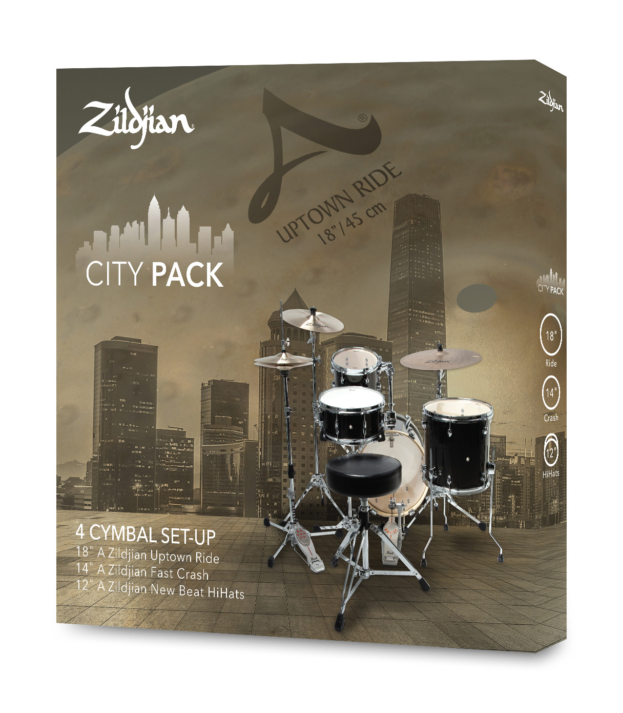 Zildjian A City Pack