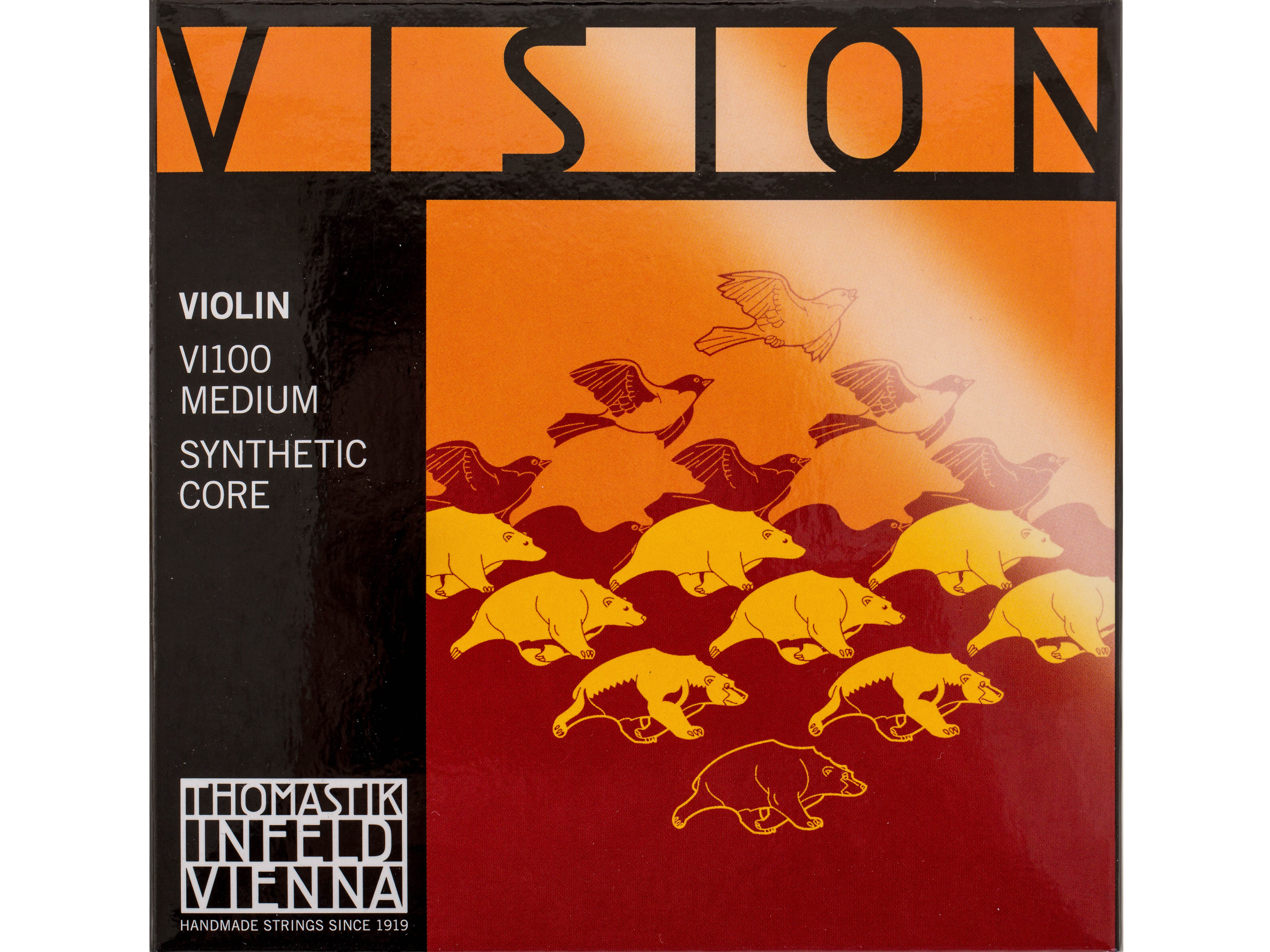 Thomastik VI100 Violinsaitensatz 4/4 Vision Synthetic Core