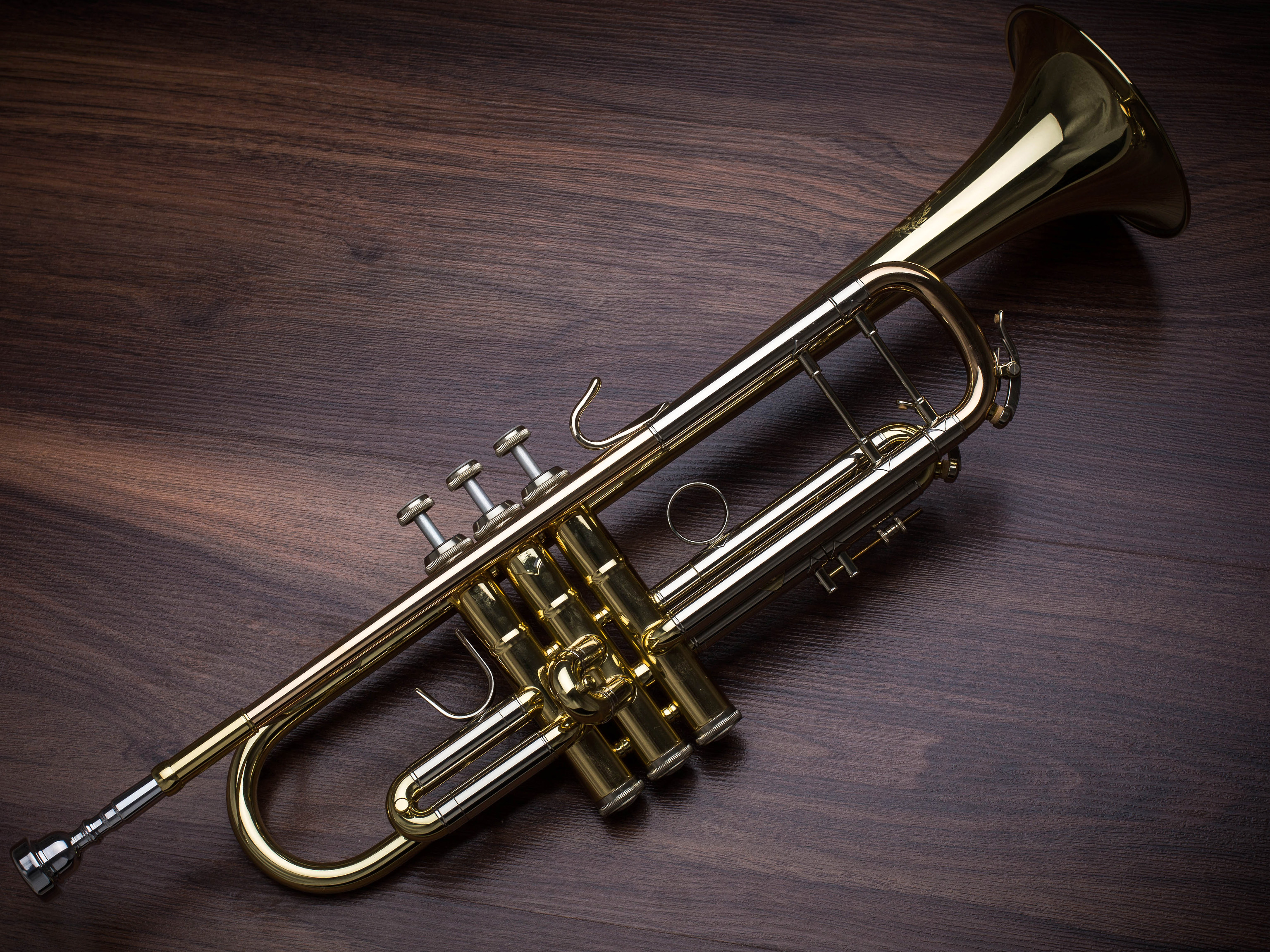 B&S 3137G-L Trompete Goldmessing