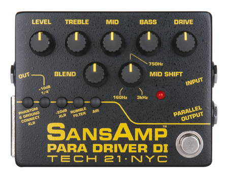 Tech 21 Sansamp Para Driver DI V2