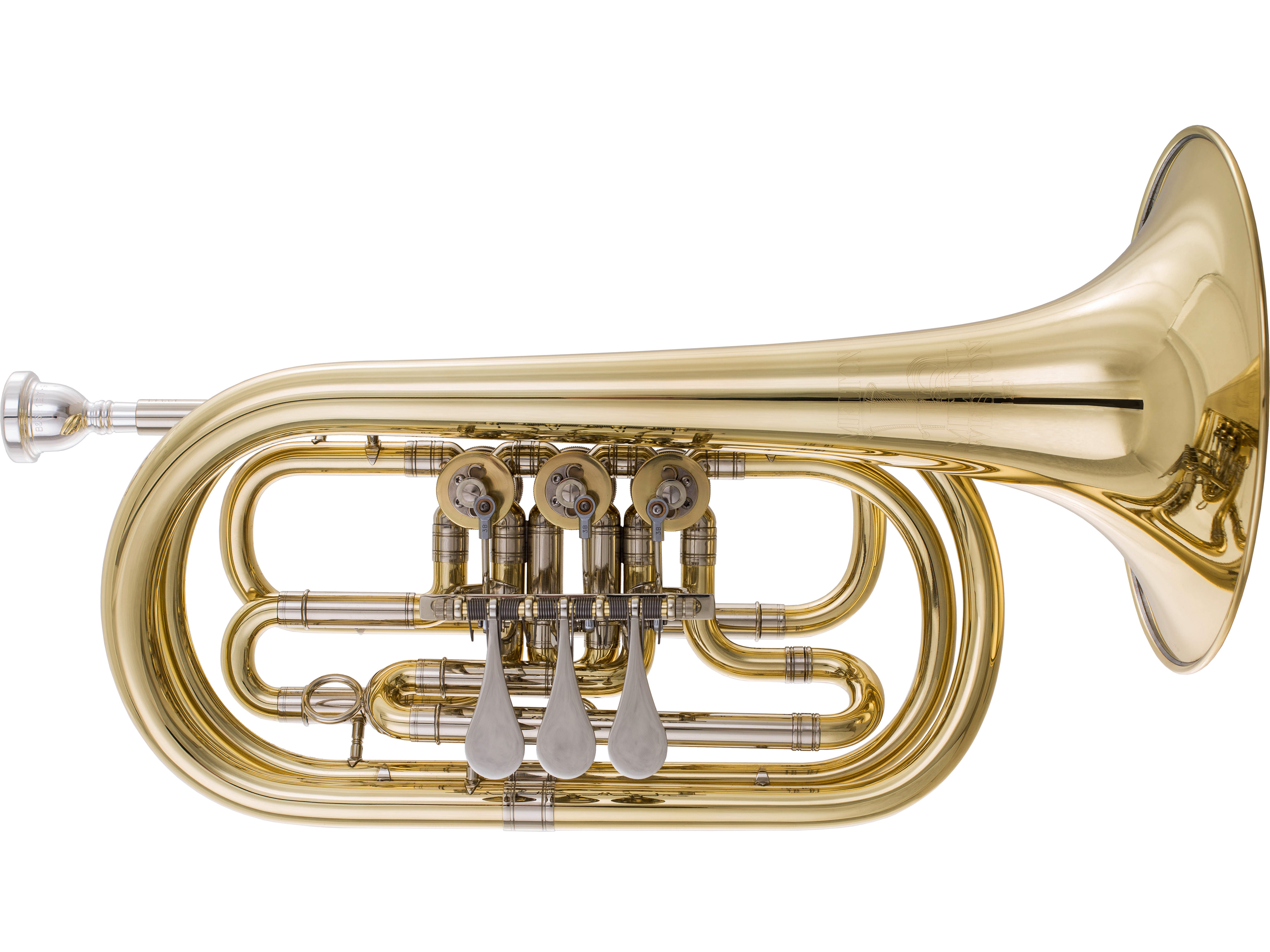 Melton 129-L Basstrompete Messing