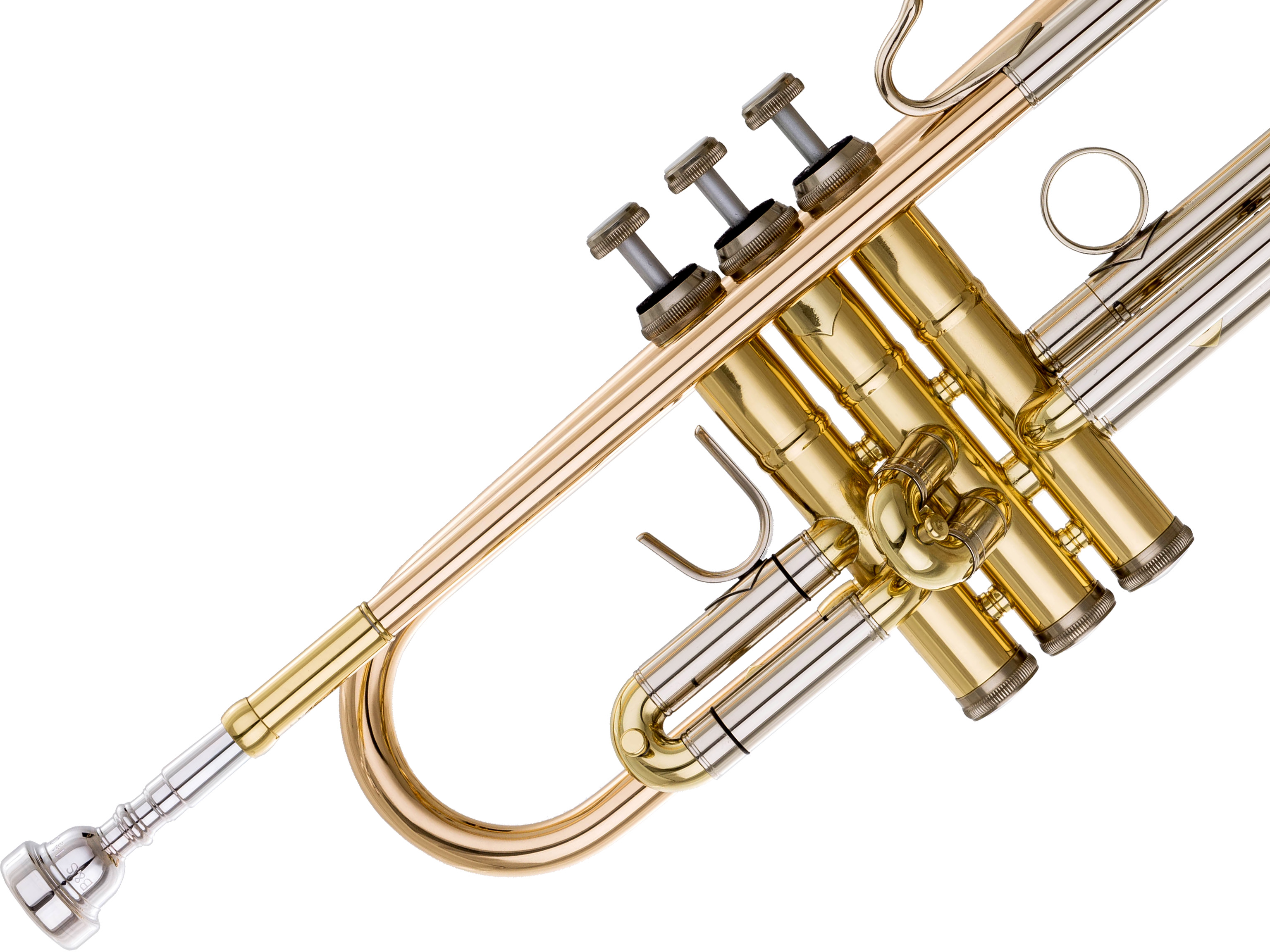B&S 3137/2GLB-L Trompete Goldmessing