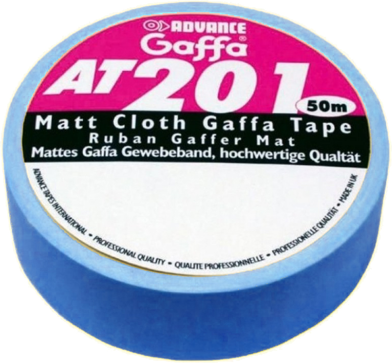 Advance AT201 Gaffa Tape blau 19mm x 25m