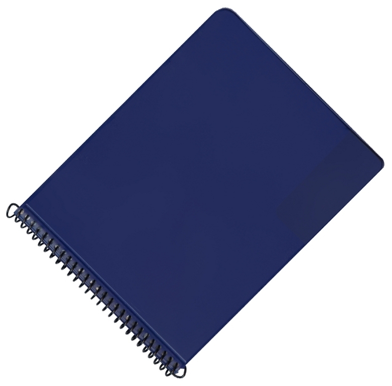 Star Marschmappe 146 / 15 Taschen blau 19,5x14,8 cm quer
