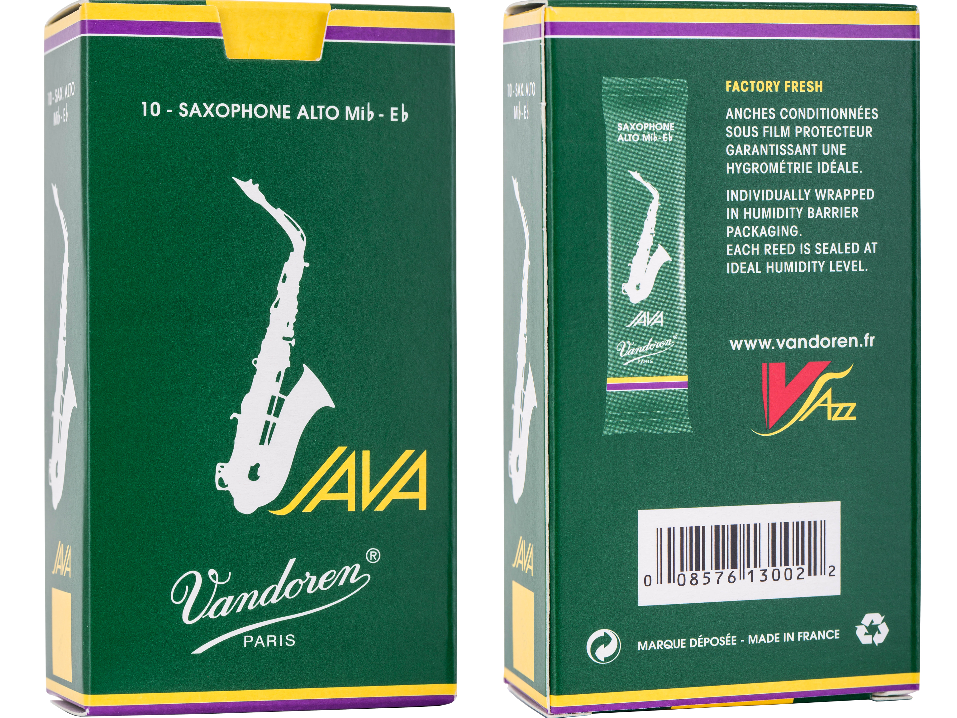 Vandoren Saxophonblatt Java Alt 1,5