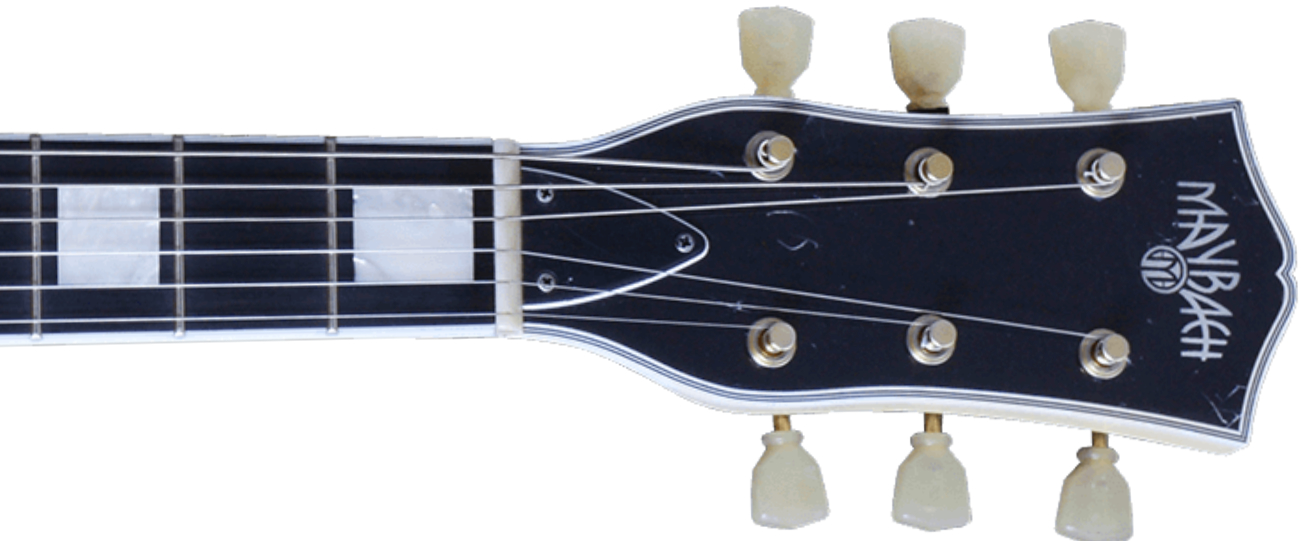 Maybach Lester Edelweiss 72 Custom E-Gitarre aged