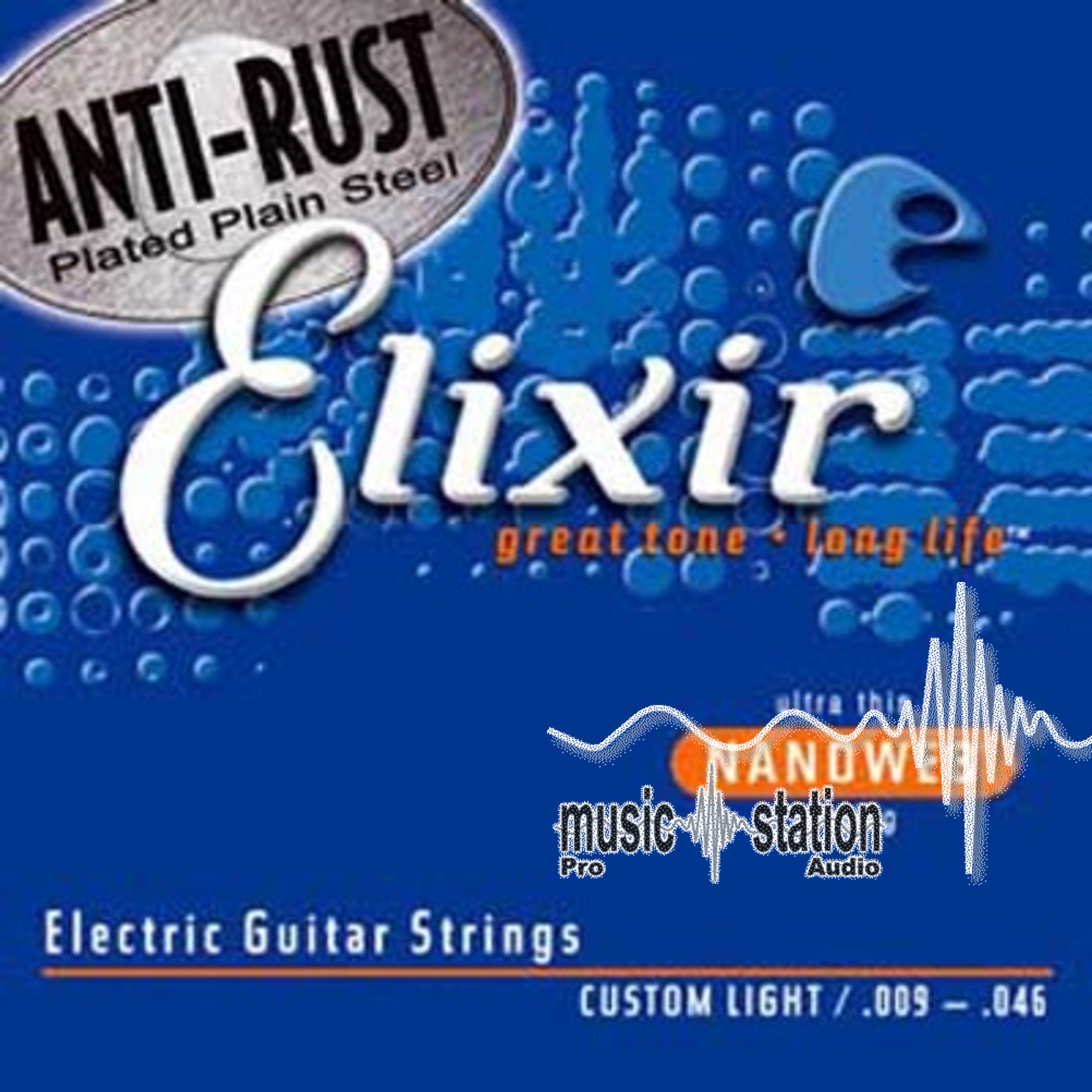 Elixir Nanoweb E-Gitarre Custom Light 12027