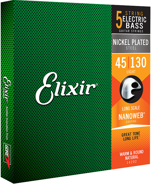 Elixir Nanoweb E-Bass 045-130
