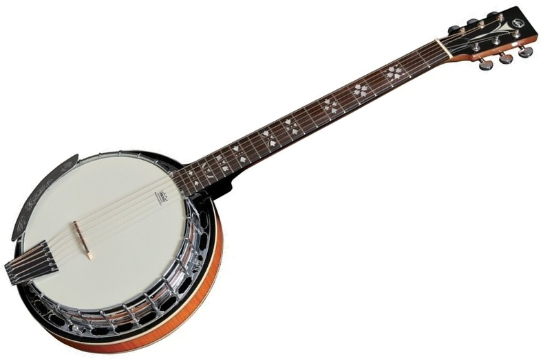 VGS Gitarren-Banjo Premium 6-Saiter