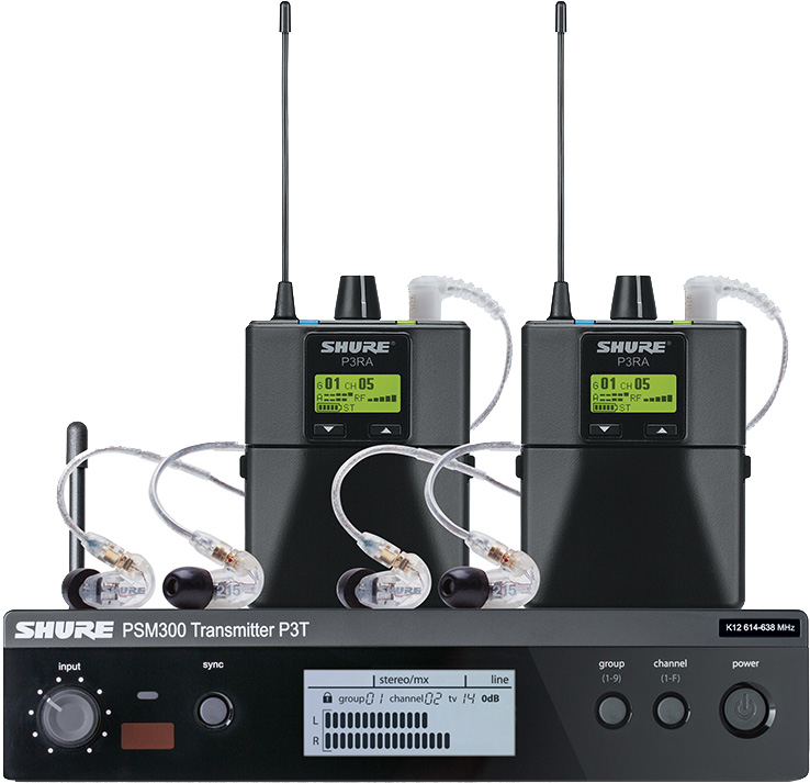Shure PSM300 Twin Pack T11