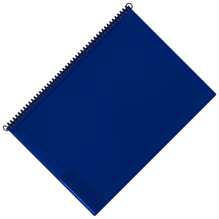 Star Notenmappe 600 / 20 Taschen blau DIN A5 hoch