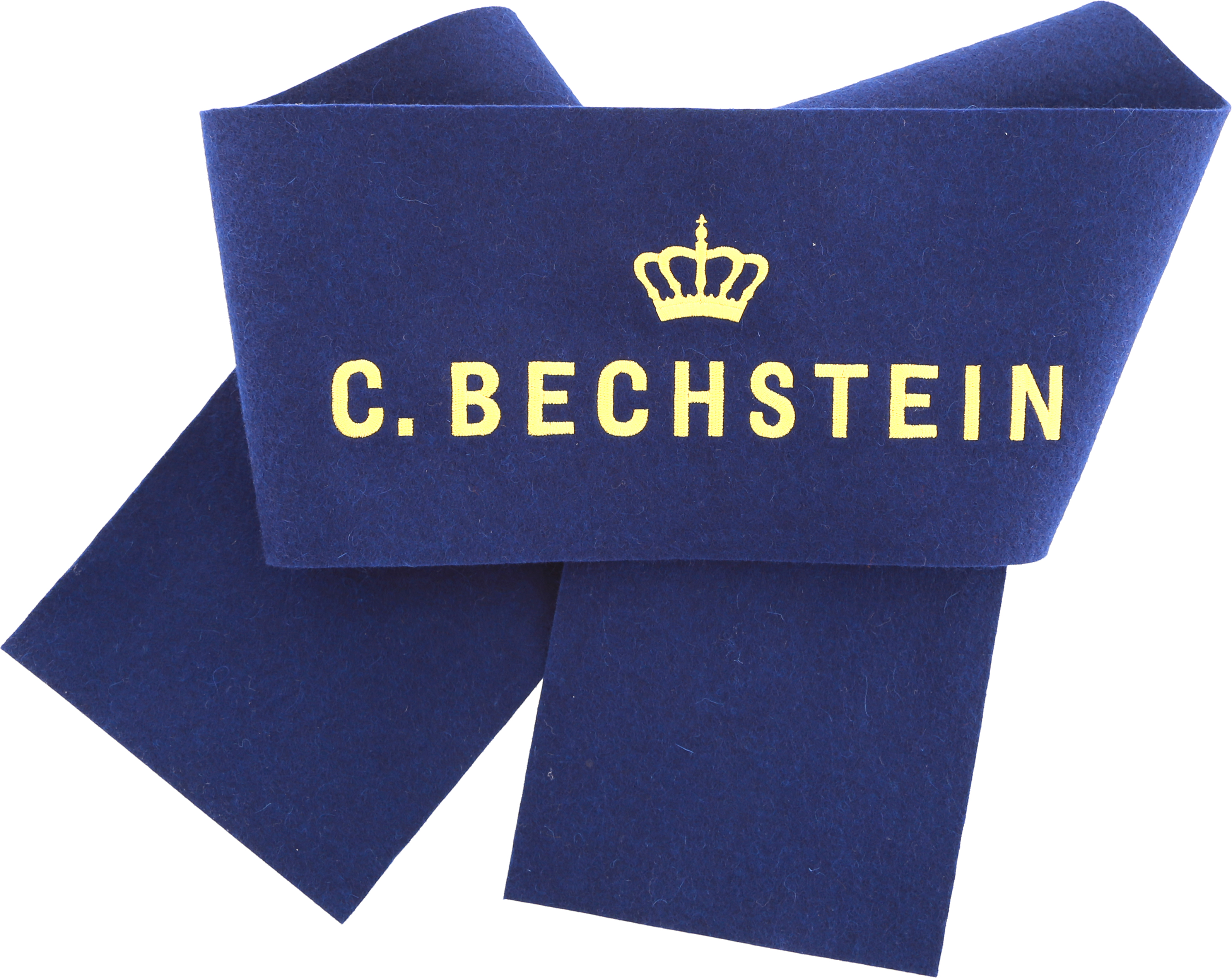 C. Bechstein Tastenläufer blau