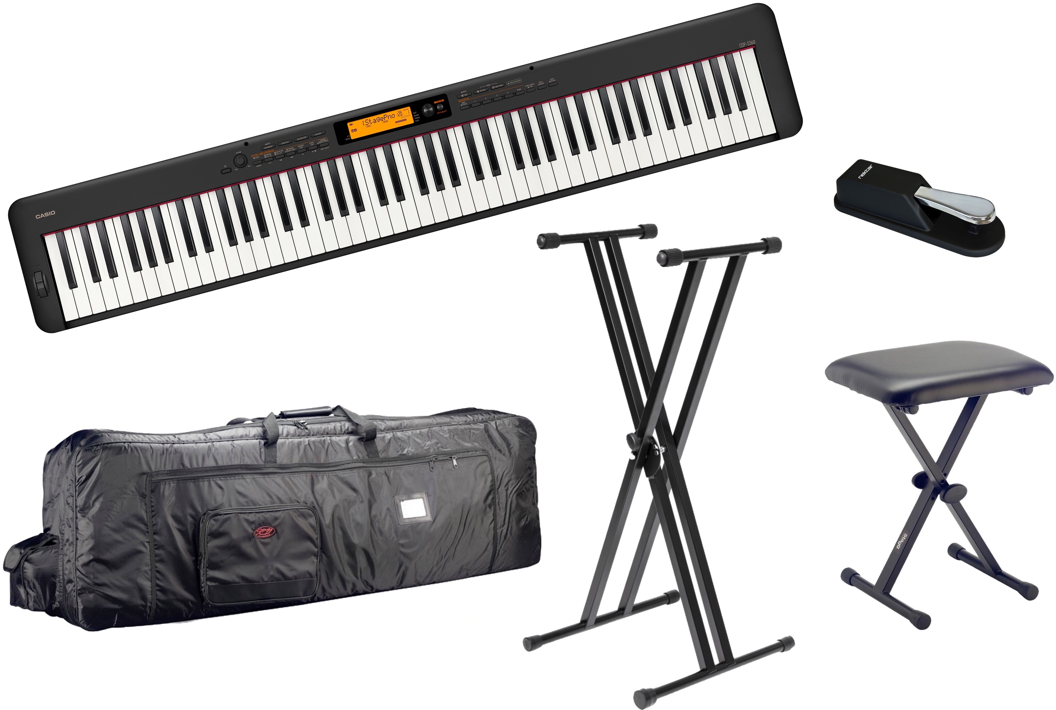 Casio CDP-S360 BK Stage Set Deluxe