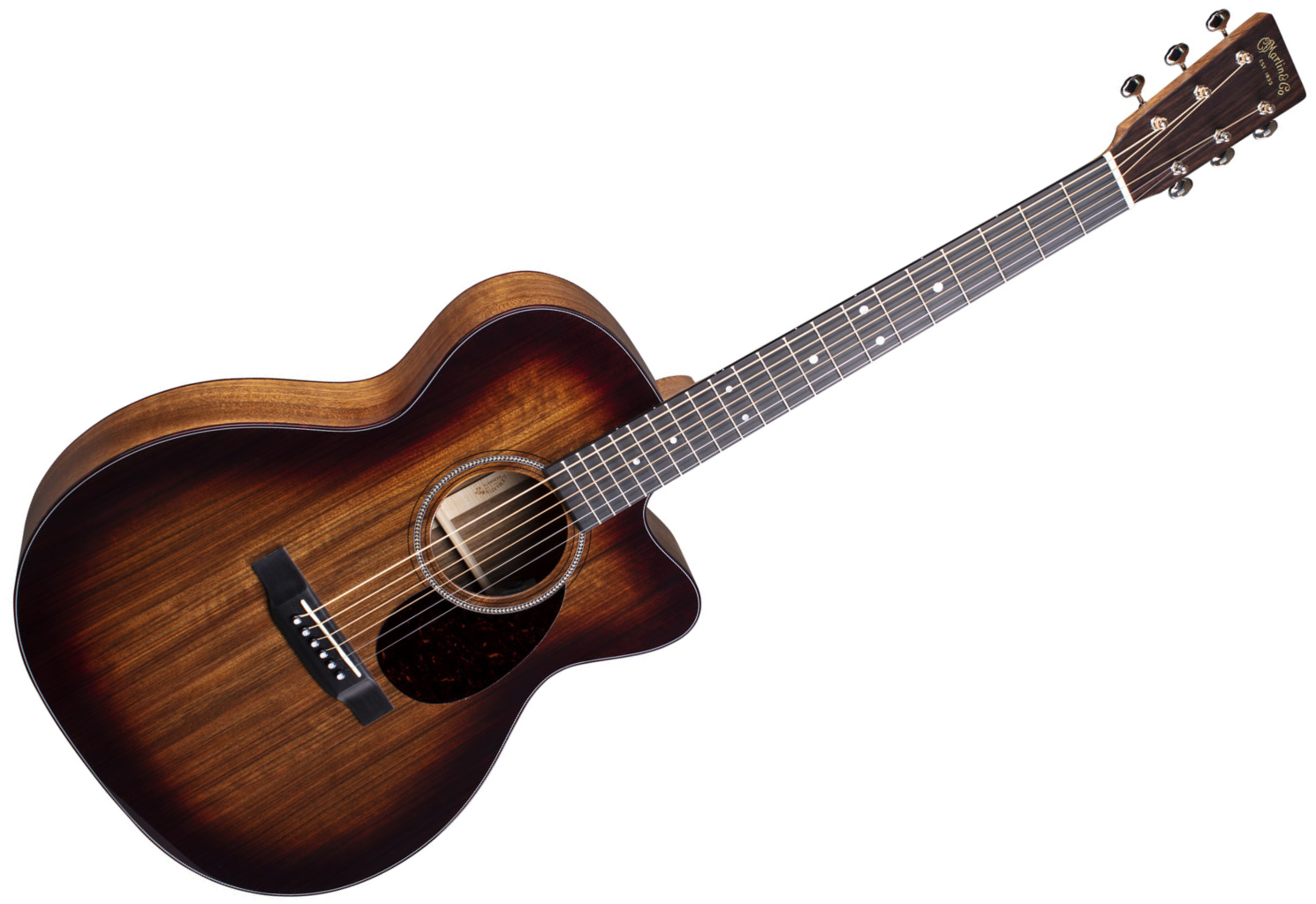 Martin Guitars OMC-16E burst Westerngitarre 000-Form