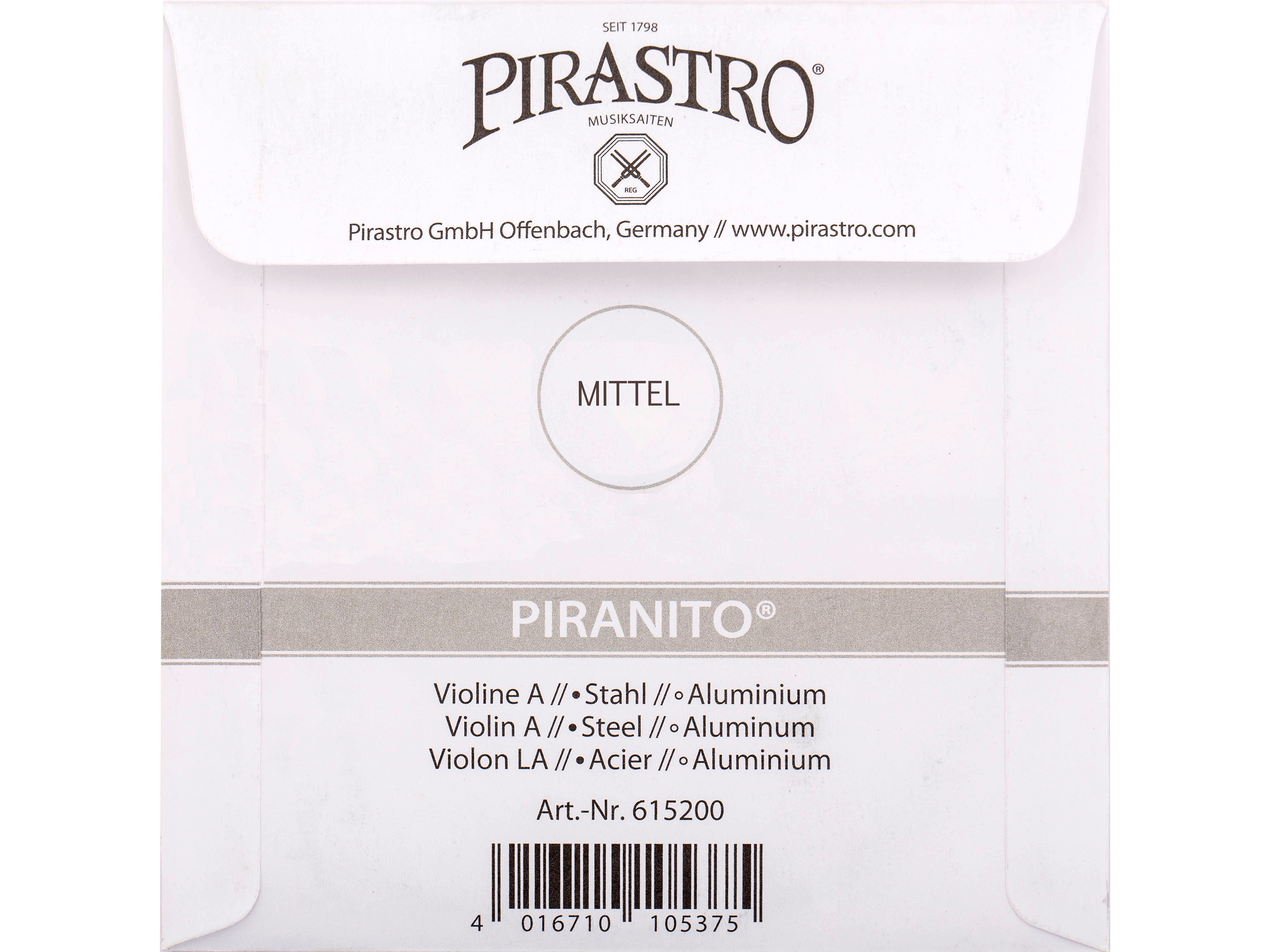 Pirastro 615200 a` Violinsaite Piranito