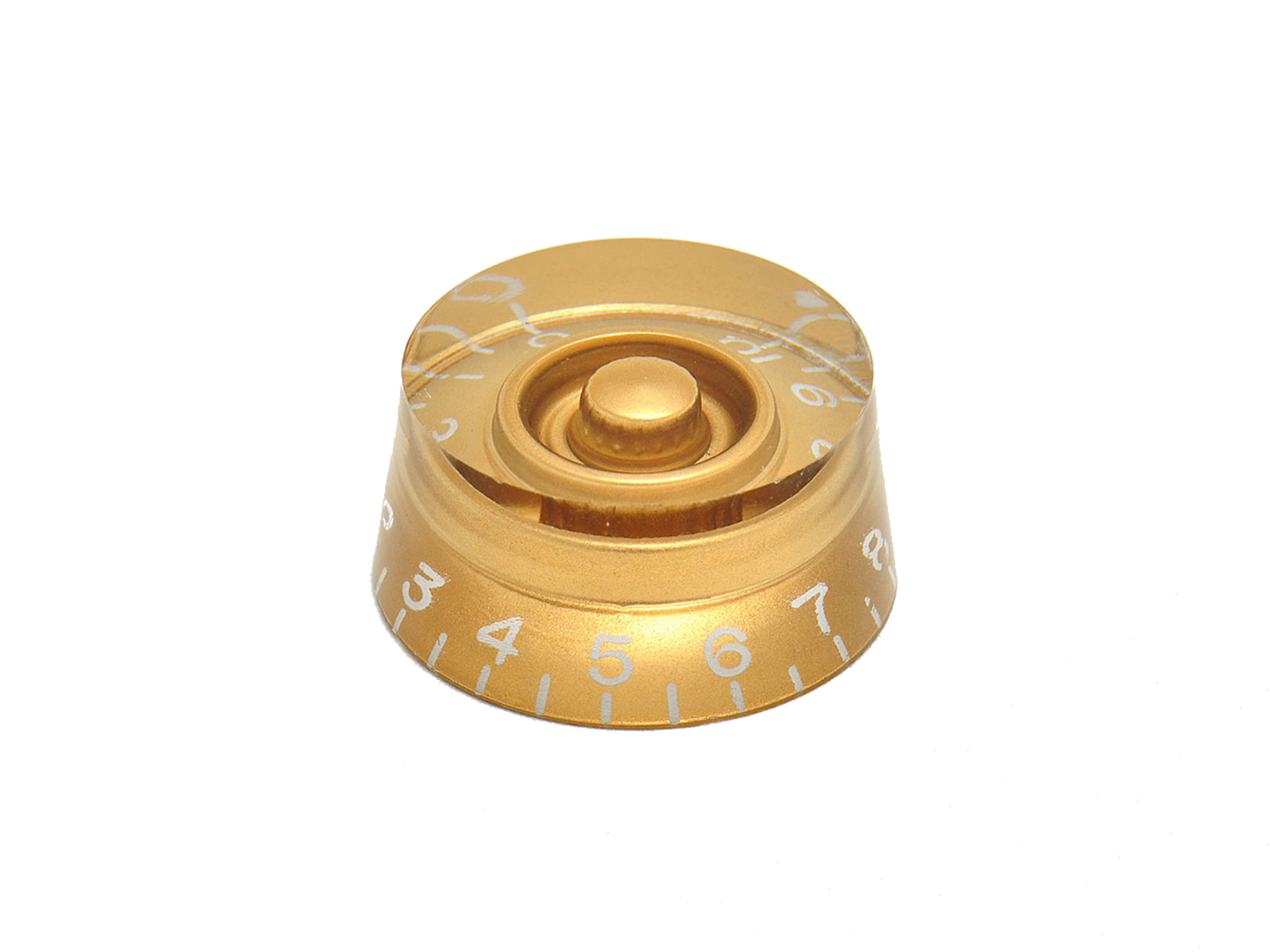 Göldo KB15G Plexyknopf Zylinder Gold