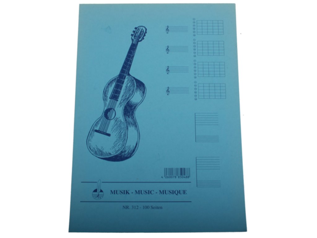 Star Skizzenblock 312 für Gitarre
