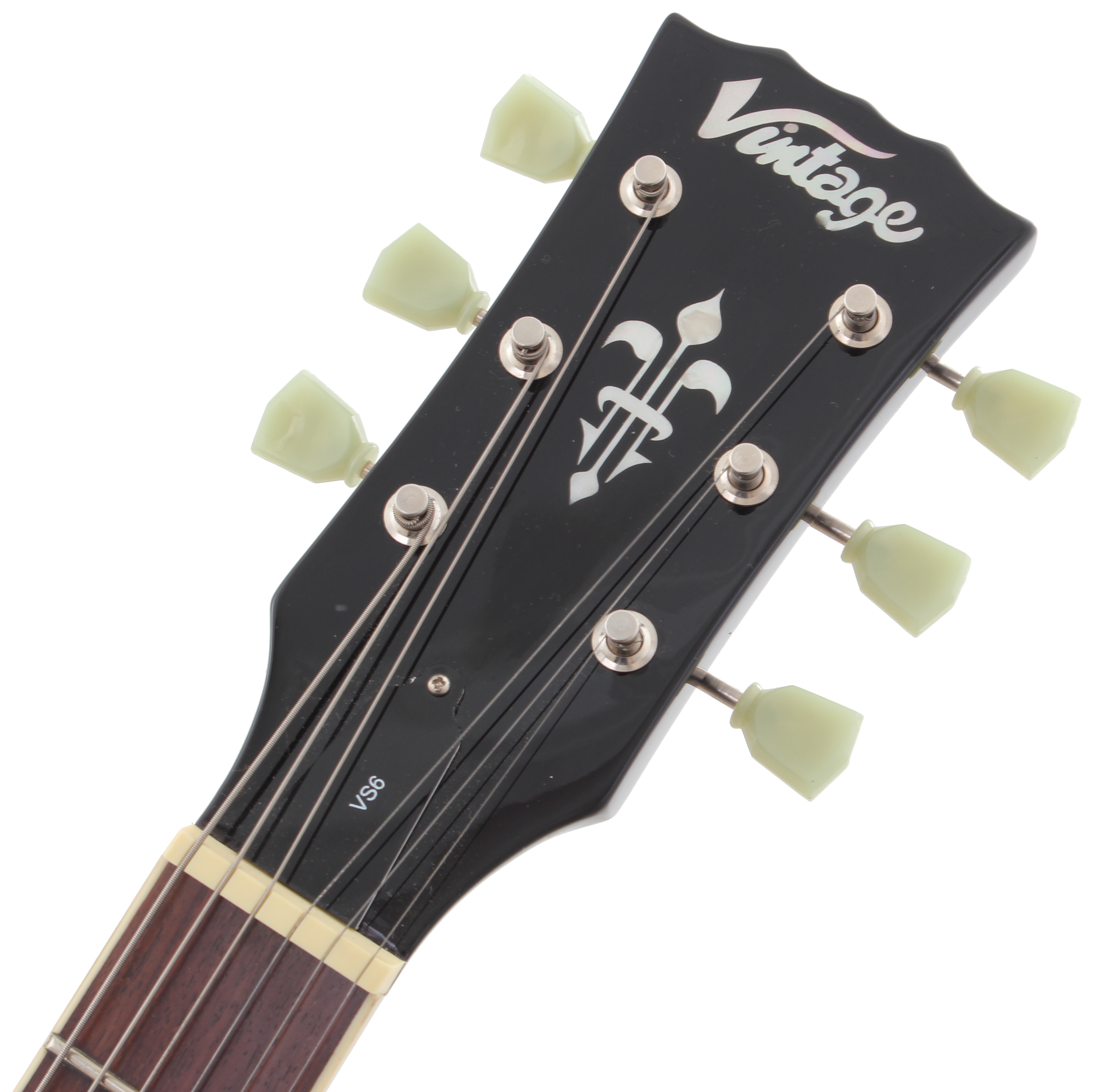 Vintage VS6 E-Gitarre BLK