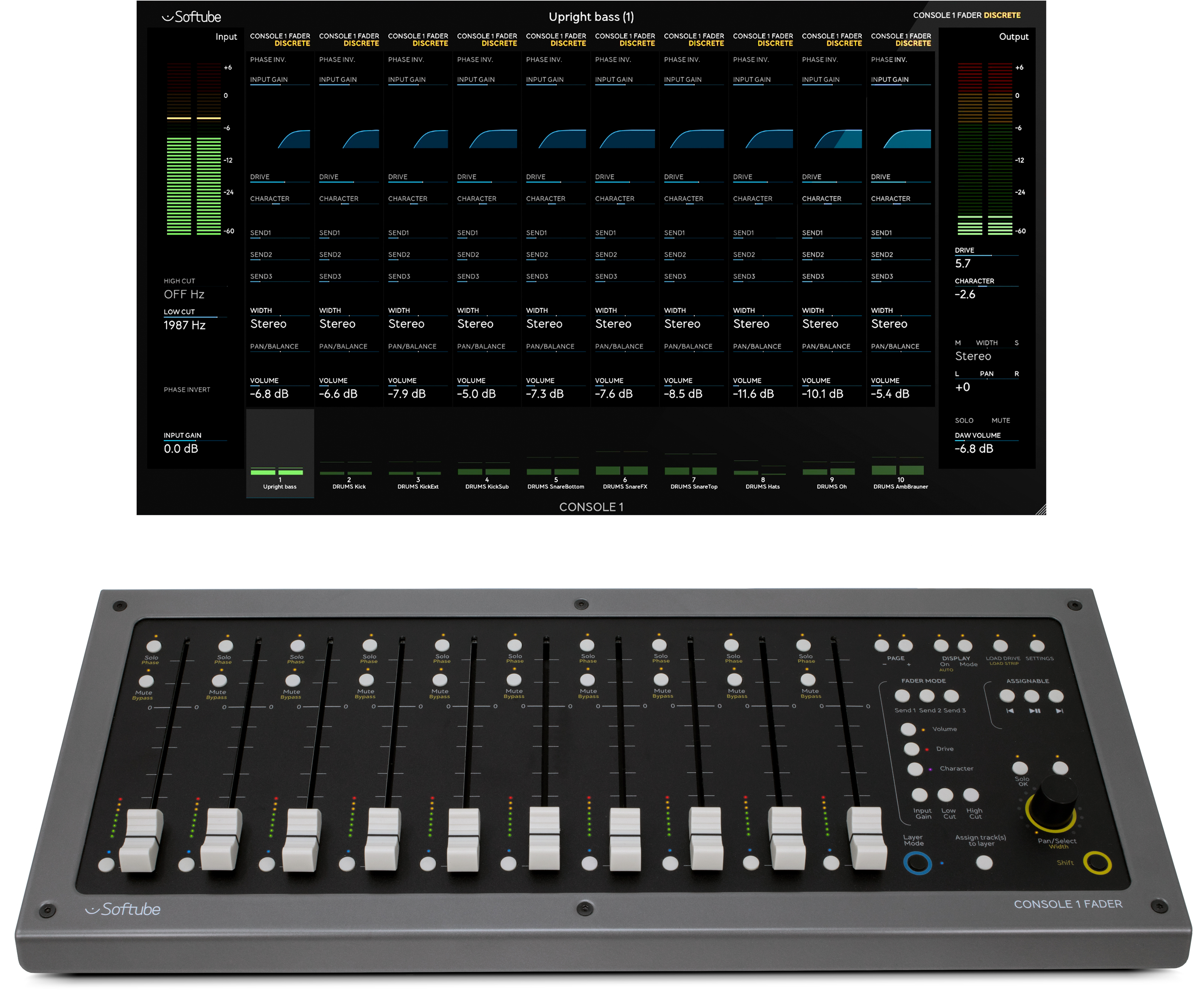 Softube Console 1 One Fader
