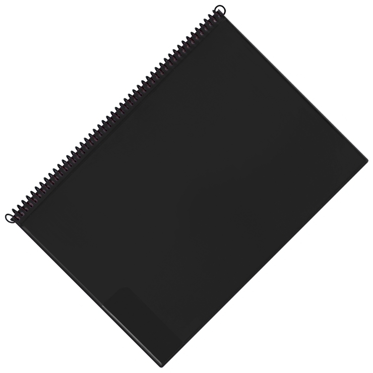 Star Notenmappe 600 / 10 Taschen schwarz DIN A5 hoch