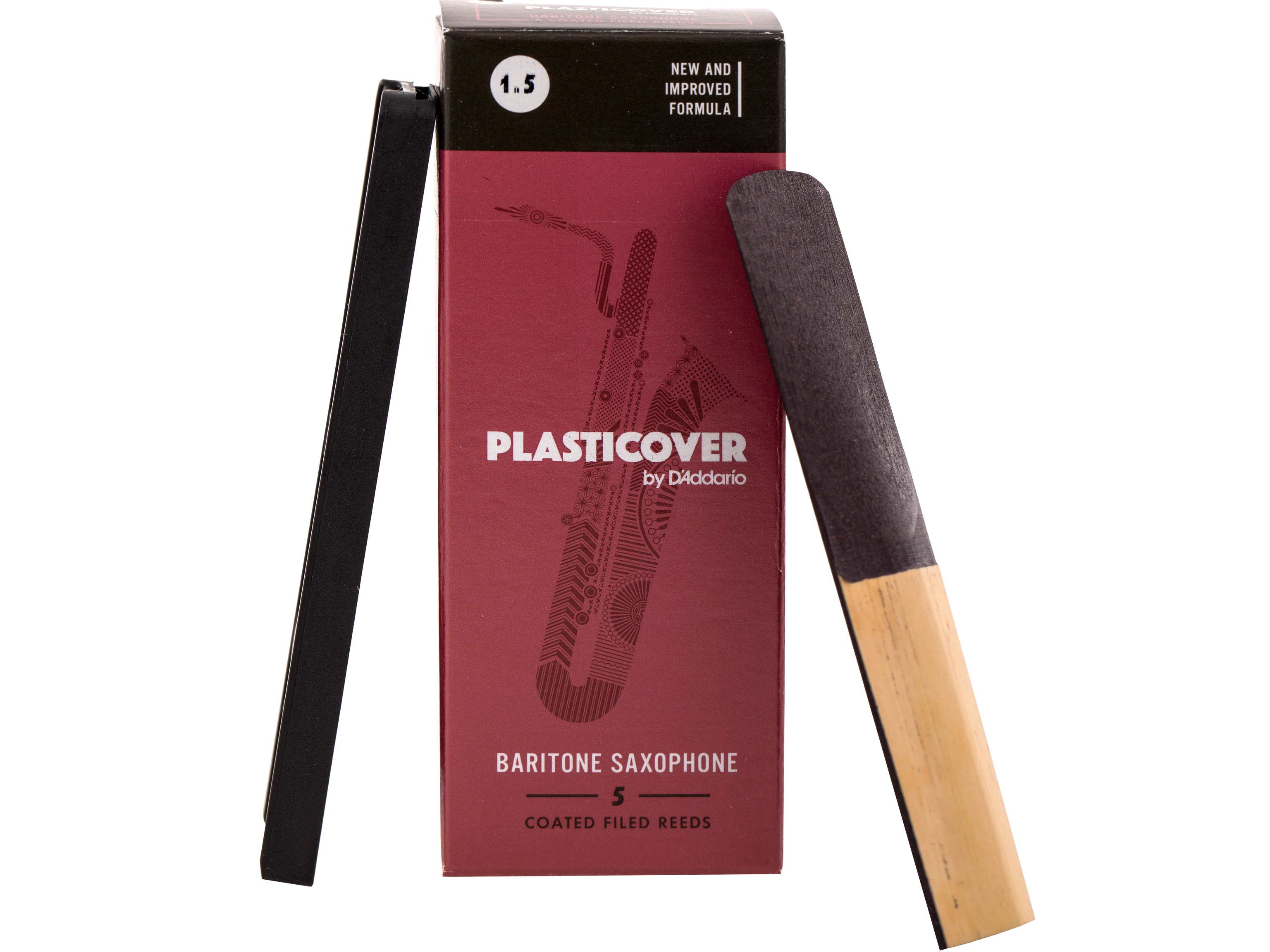 Daddario Saxophonblatt Plasticover Bariton 1,5
