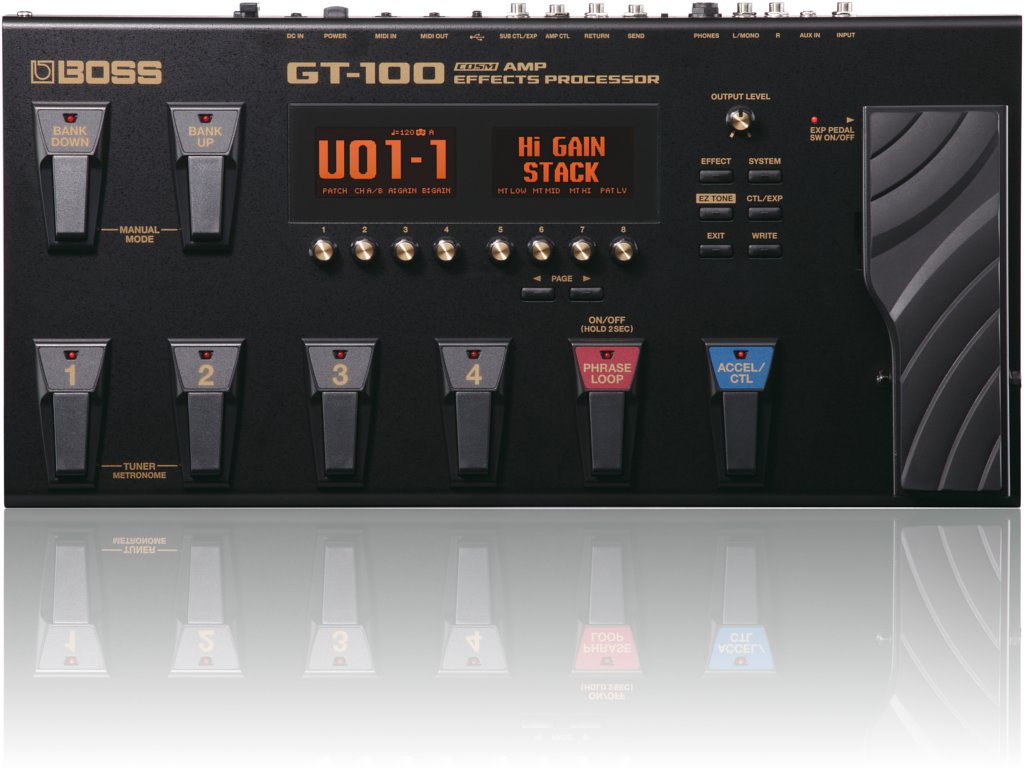 Boss GT-100 Multieffektgerät