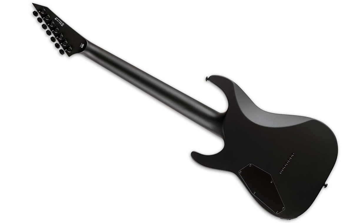 LTD M-7HT E-Gitarre Baritone BLACK METAL BLKS