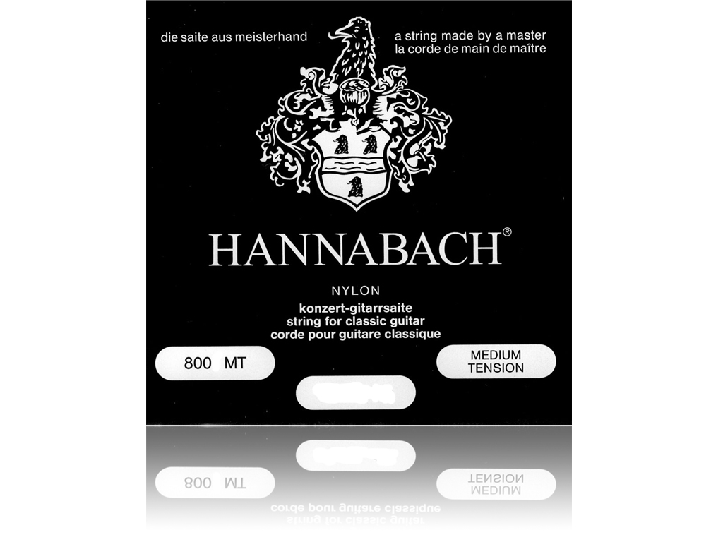 Hannabach 8006MT 6E medium Tension schwarz
