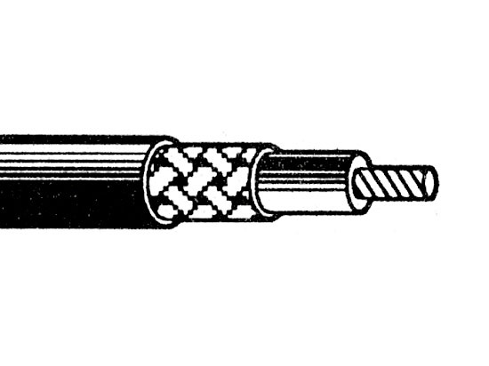 Göldo EL90X Kabel 1-adrig abgeschirmt 1 m