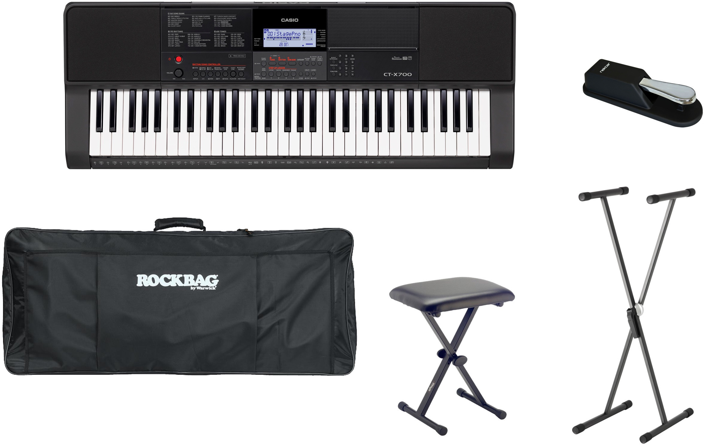 Casio CT-X700 Stage Set Deluxe
