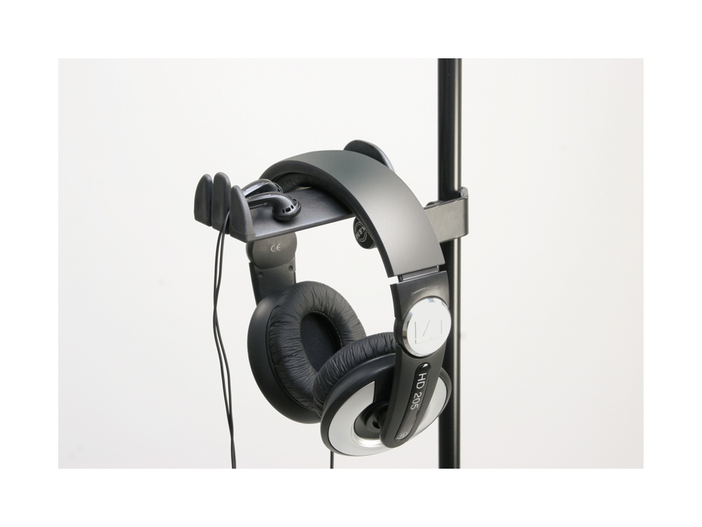 K&M 16080 Kopfhörerhalter schwarz